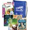 Summer Bridge Activities 8-9 Bundle, Ages 13-14, Math, Reading Comprehension, Writing, Science Summer Learning 9th Grade Workbooks All Subjects With Flash Cards, Children's Books, Drawstring Bag